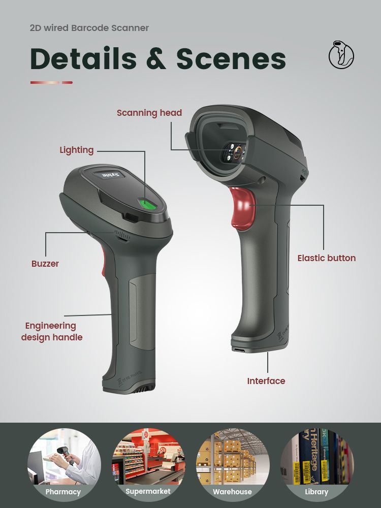 syble barcode scanner