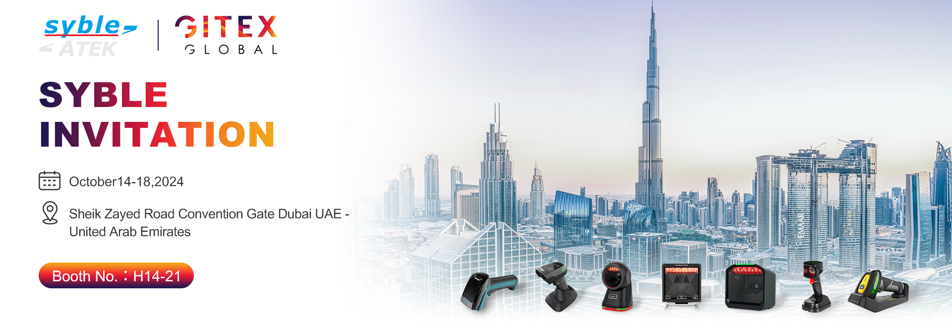 Syble attend Gitex Fair in Dubai